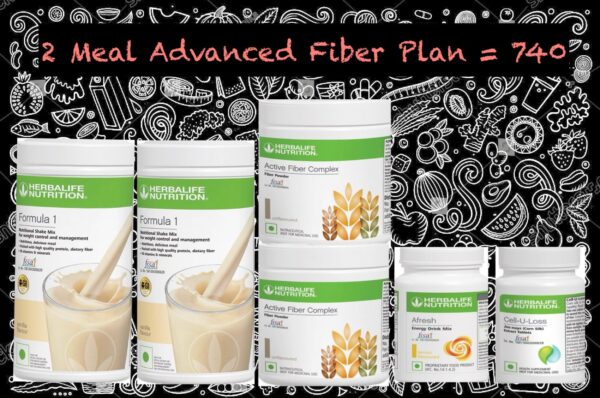 2 Meal Advanced Fiber Program